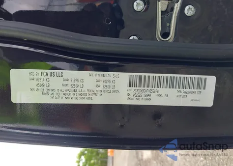 2015 Dodge Charger Se из США, поврежденный, VIN 2C3CDXBGXFH856676